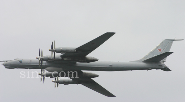 圖文：俄海軍航空兵圖-142反潛機(jī)側(cè)視圖