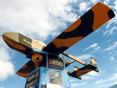 印度國(guó)防部決定為陸軍購(gòu)買(mǎi)12架尼尚特?zé)o人機(jī)(圖)