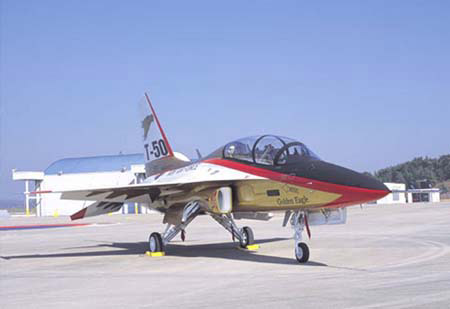 T-50金鷹高級噴氣教練機在迪拜航展亮相(圖)