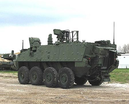 美陸軍接收首批斯特賴克核生化偵察車(組圖)