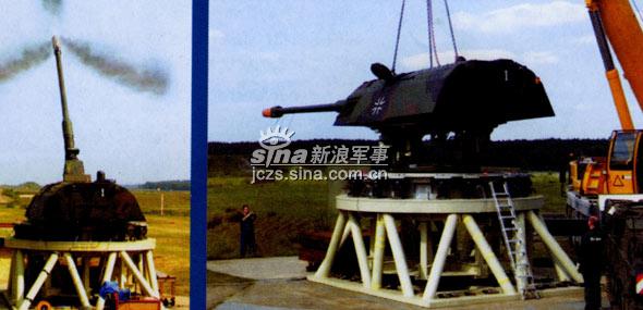 圖文：在地面構(gòu)建模擬的124戰(zhàn)艦火炮基座