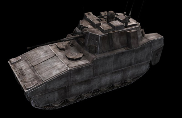 圖文：美國(guó)陸軍FCS有人駕駛車輛的運(yùn)兵車