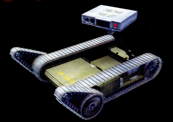 圖文：FCS系統(tǒng)中的小型機(jī)器人車輛