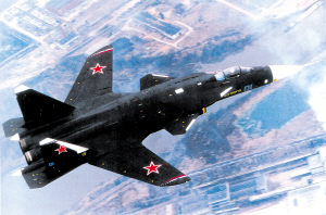 俄第5代戰(zhàn)機今年底升空要超越美國F-22戰(zhàn)機