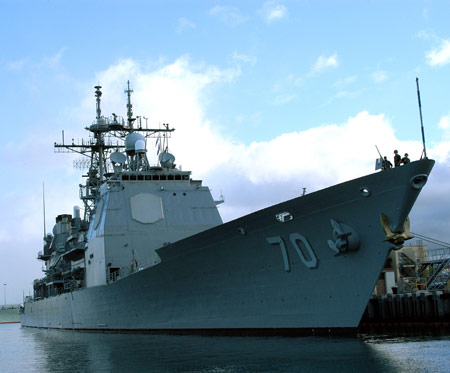 美國將在日本部署具備彈道導(dǎo)彈防御能力的巡洋艦