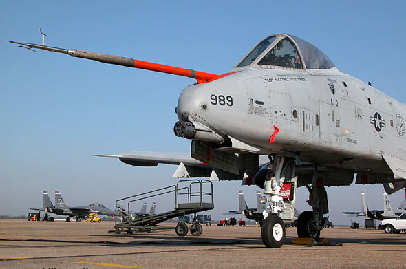 美空軍A-10C攻擊機具備投放靈巧武器能力(圖)