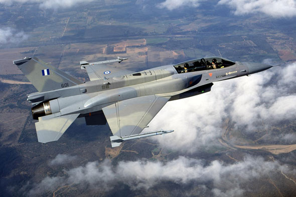 希臘空軍為其F-16多用途戰(zhàn)斗機訂購彈藥(附圖)