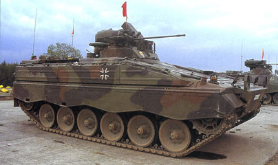 圖文:德國陸軍現(xiàn)裝備的“黃鼠狼”1A3步兵戰(zhàn)車
