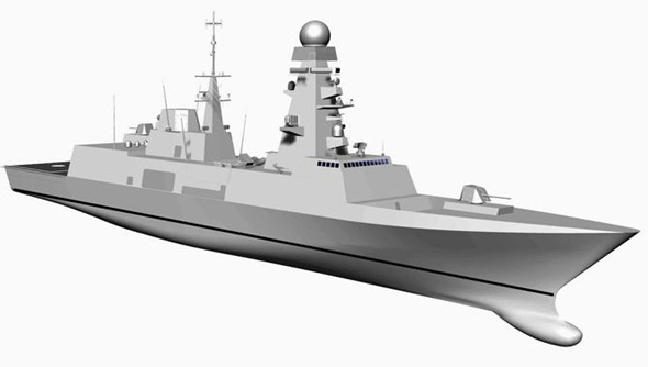 首批兩艘意大利多任務(wù)護衛(wèi)艦開始建造(附圖)