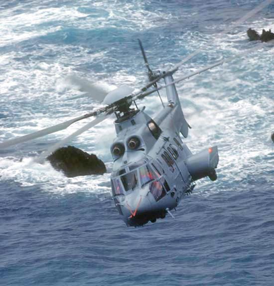 法國空軍EC725直升機服役用于搜索援救(圖)
