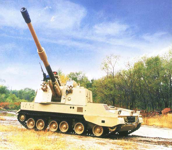 圖文：PLZ-45是中國(guó)第二代自行榴彈炮