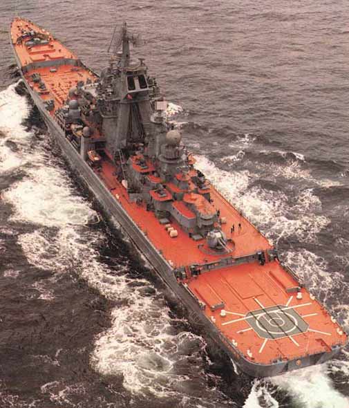 圖文：彼得大帝號巡洋艦裝有20枚P-700