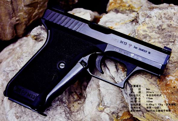 武器縱橫：德國HK公司P7系列手槍(組圖)