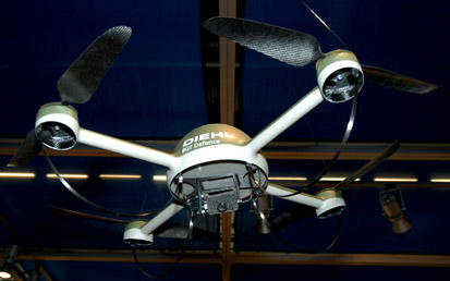 迪爾公司展出SensoCopter小型VTOL無(wú)人機(jī)(圖)