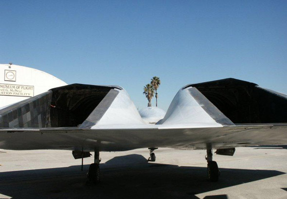 圖文：YF-23A尾噴口特寫(xiě)