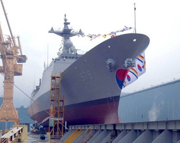 韓國(guó)宣布將自行開(kāi)發(fā)建造6艘新型護(hù)衛(wèi)艦(圖)