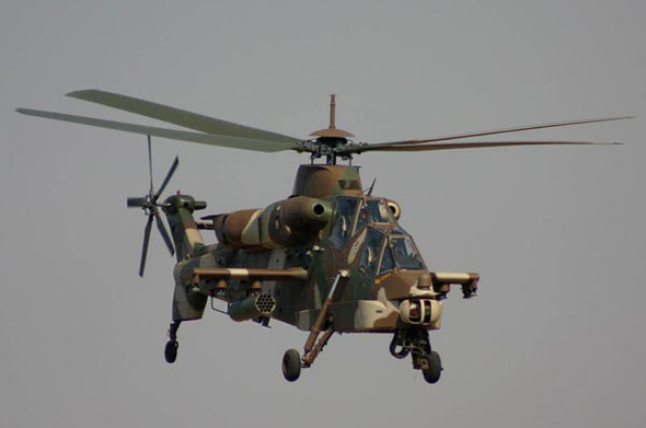 南非茶隼與A-129競爭土耳其攻擊直升機項目(圖)