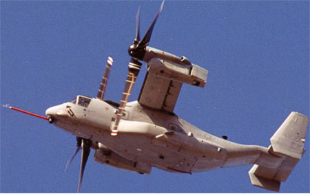 美海軍陸戰(zhàn)隊(duì)創(chuàng)“魚鷹”飛機(jī)遠(yuǎn)距離飛行歷史