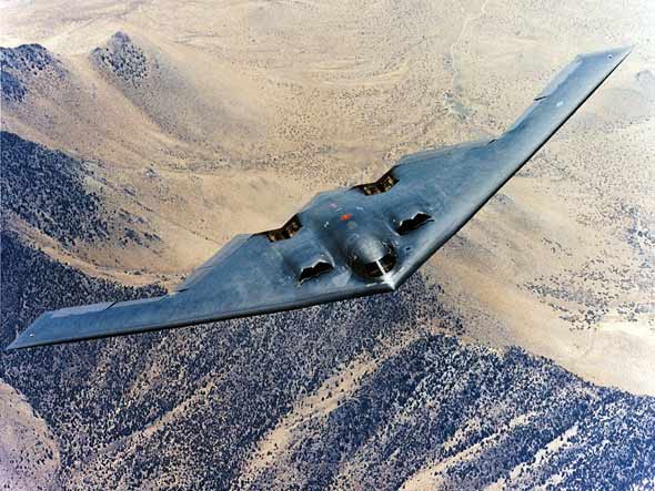 圖文：美國空軍B-2隱形轟炸機(jī)