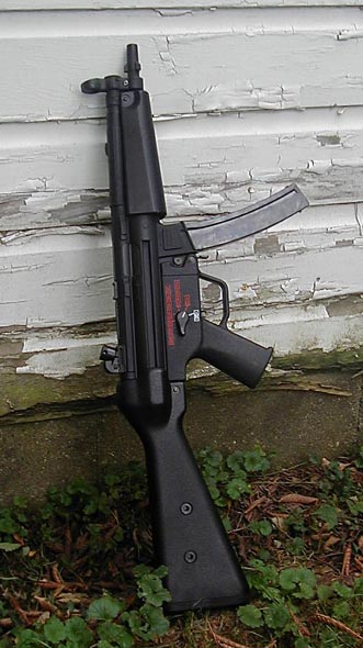 圖文:德國(guó)HK公司MP5A4型沖鋒槍
