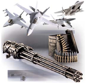 通用動(dòng)力公司為F/A-18E/F提供機(jī)炮武器系統(tǒng)(圖)