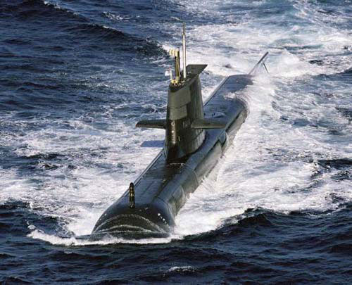 澳大利亞柯林斯?jié)撏⒀b備MK48重型魚雷(圖)