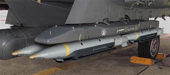 美國空軍正式開始裝備小直徑制導(dǎo)炸彈(圖)