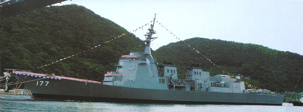 圖文：日本海上自衛(wèi)隊(duì)愛拓級(jí)首艦建成
