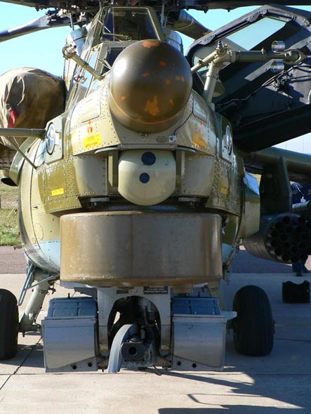 圖文：米-28N型浩劫攻擊直升機機頭首特寫