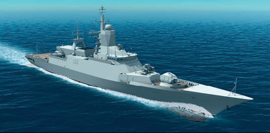 圖文：出口改型20382型輕護衛(wèi)艦概念圖